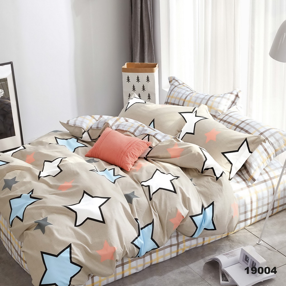 

Комплект постельного белья Вилюта двуспальный ранфорс 19004