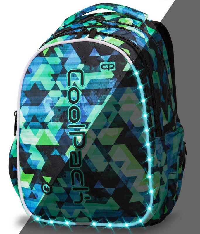 

Рюкзак шкільний з світлодіодним підсвічуванням CoolPack Joy L LED A21211 Kaleidoscope