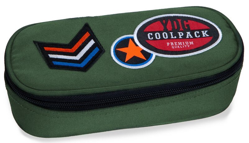 

Пенал шкільний CoolPack Campus B62054 Badges Green