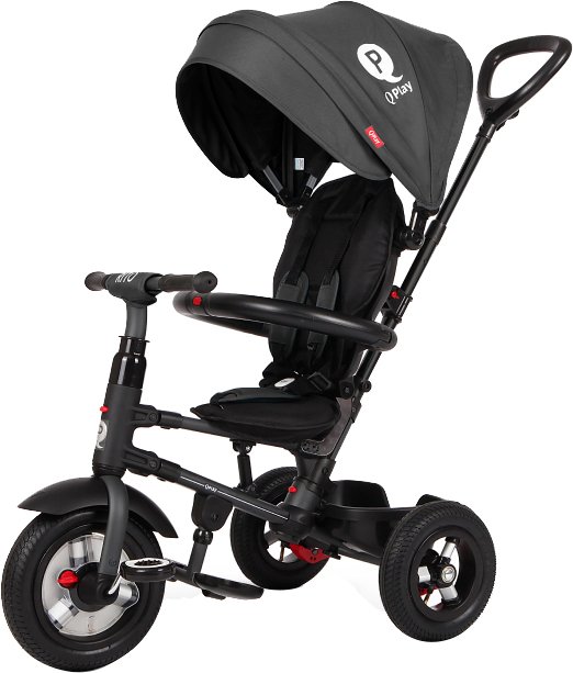 

Трехколесный велосипед Qplay Rito Air Black (S380-2Black)
