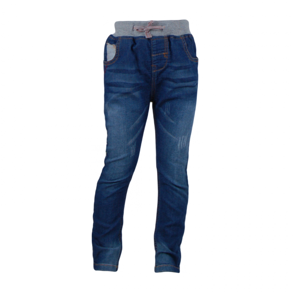 

Джинсы на резинке с белым карманом 9 лет (134 см) Z 60238-jeans джинс цвет