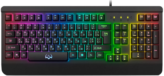 

Клавиатура проводная Sven KB-G9450 USB (00600202)