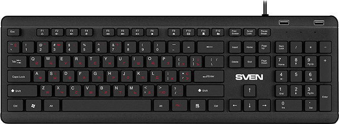 

Клавиатура проводная Sven KB-E5700H USB (00600203)