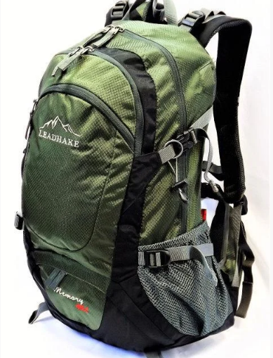 

Рюкзак туристический Leadhake 1031 40л каркасный Зеленый с чехлом (01L103101)