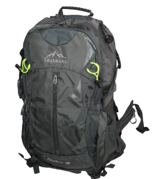 

Рюкзак туристический Leadhake 964 50л каркасный Серый с чехлом (01L96402)