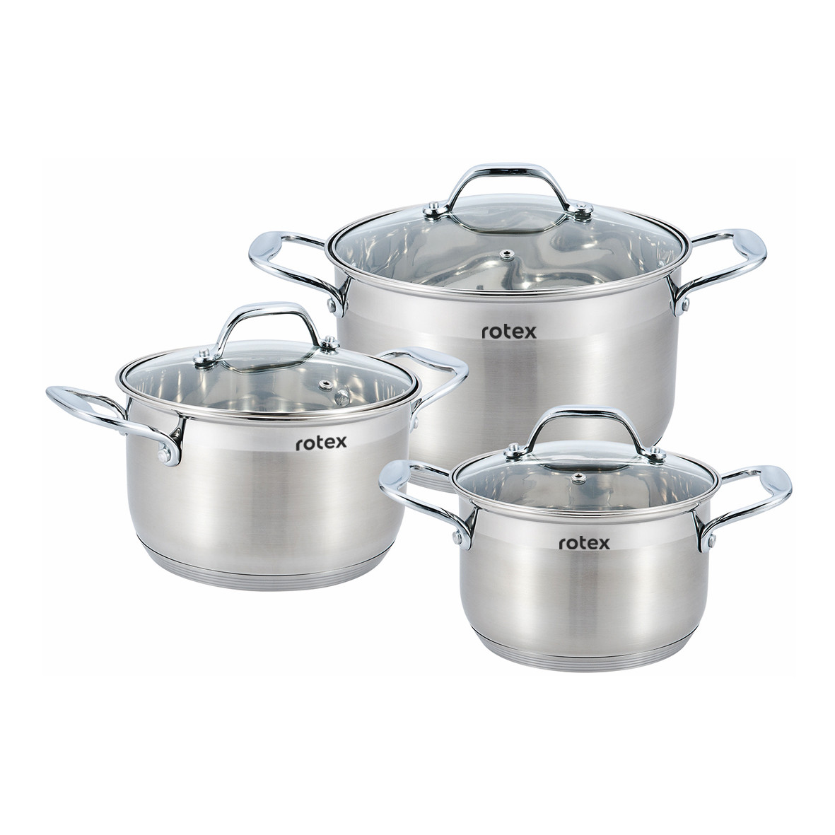 

Набор кастрюль 6 предметов Catania Rotex RC325-6L Catania