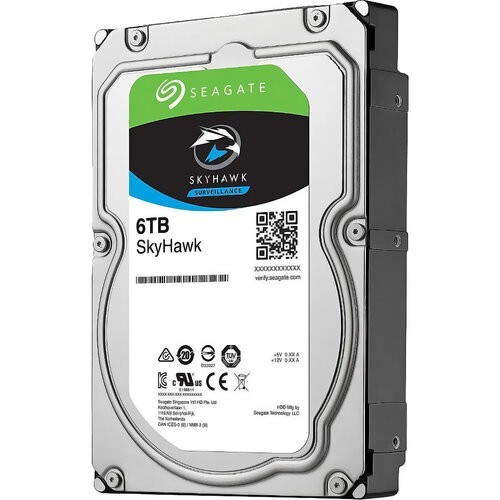 

Жесткий диск Seagate SkyHawk HDD 6TB 5400rpm 256MB ST6000VX001 3.5 SATAIII