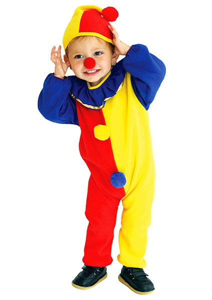 

Костюм Клоуна карнавальный 8 лет (130-140 ) 7030-yellow-red желтый цвет