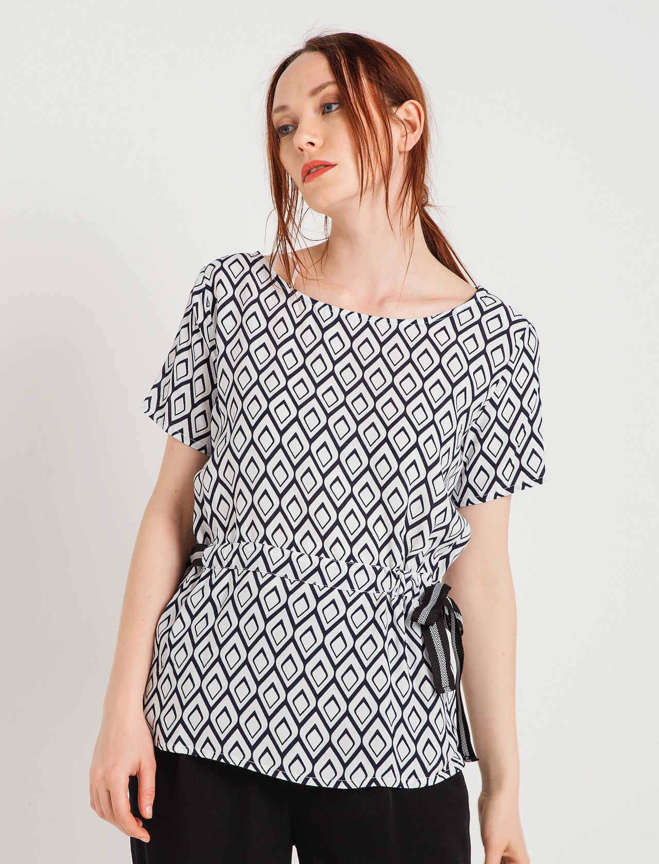 

Блуза BGN синий  SS18B278, Блуза BGN синий 36 SS18B278
