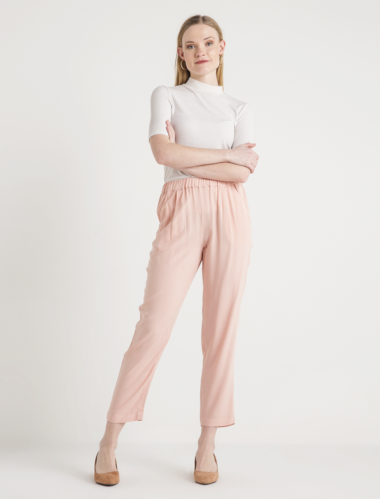 

Брюки BGN телесный  SS18P250, Брюки BGN телесный 36 SS18P250