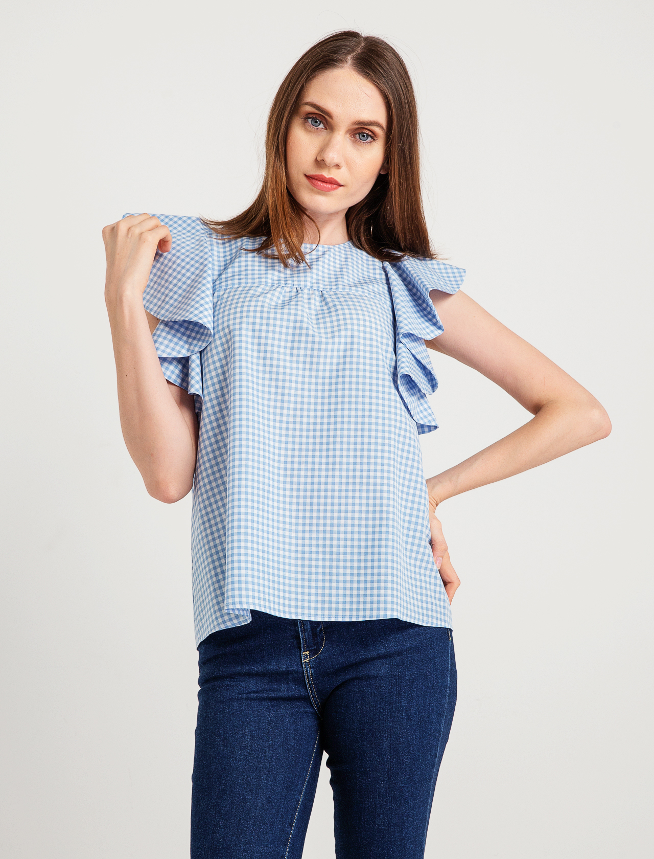 

Блуза BGN синий  SS18B3969, Блуза BGN синий 42 SS18B3969
