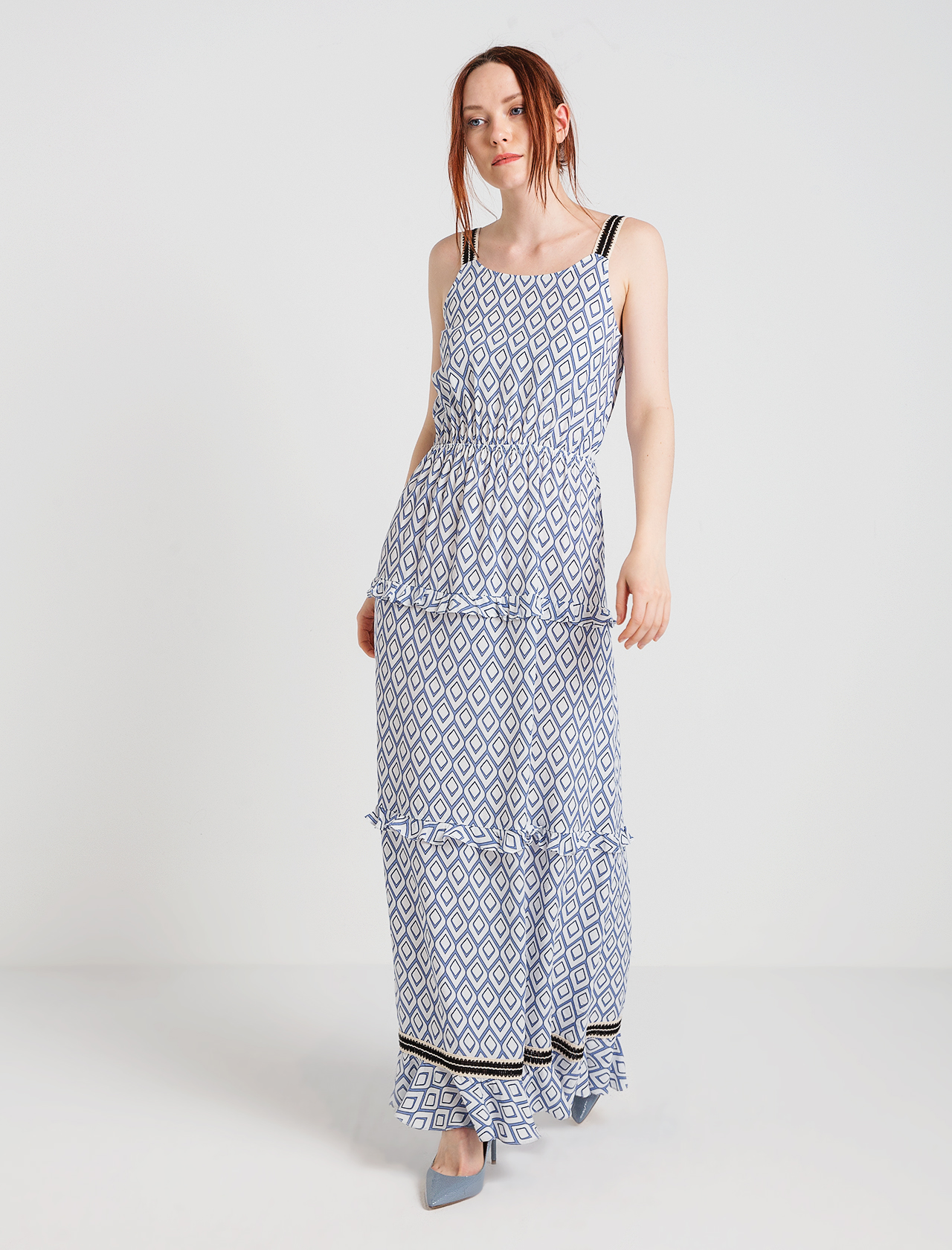 

Платье BGN темно-синий  SS18D239, Платье BGN темно-синий 36 SS18D239