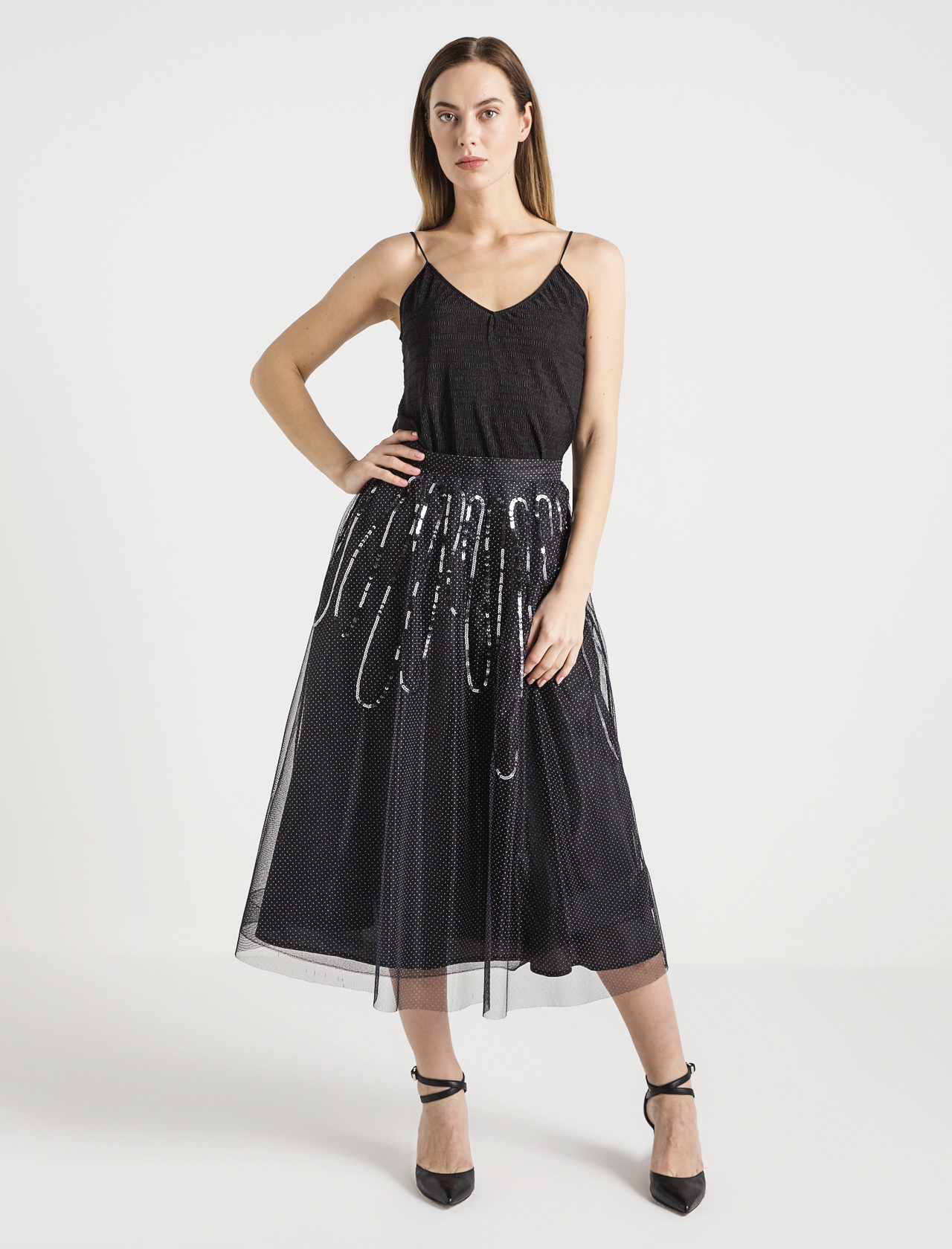 

Юбка BGN черный  SS18S189, Юбка BGN черный 38 SS18S189