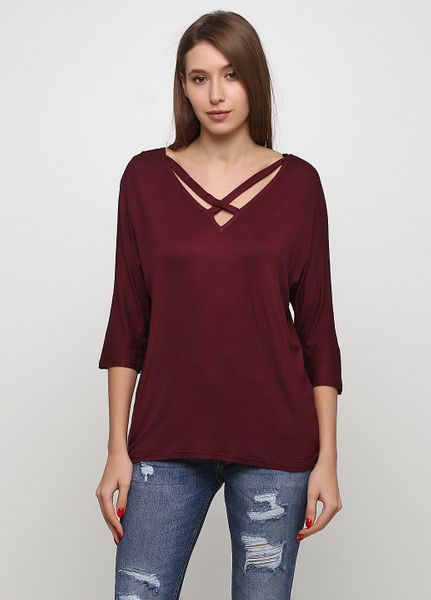 

Блуза NEW LOOK 40 бордовая (1081-742)