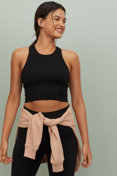 

Спортивный топ H&M М черный (1202-721)