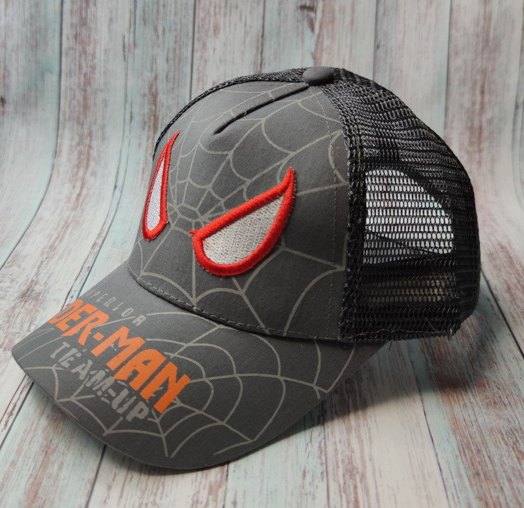 

Кепка Favo Spider man 50-52 серая (3294-28)