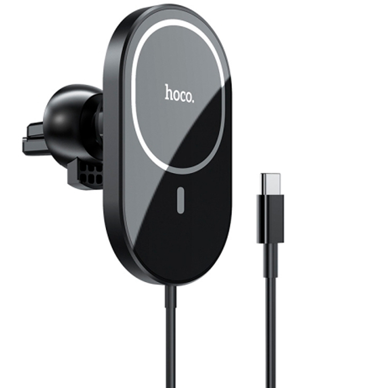 

Холдер Hoco CA90 Black (Wireless Charger)