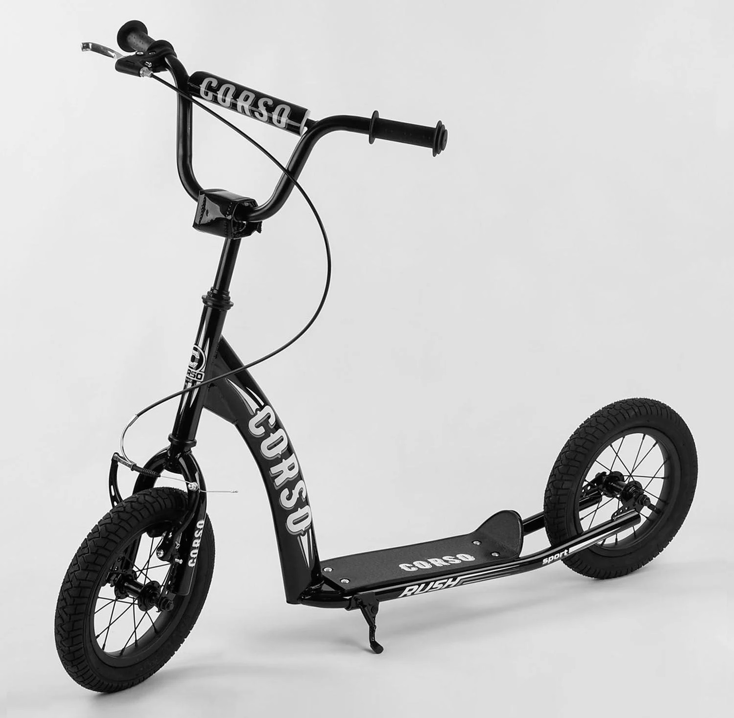 

Самокат Corso 12" New Rush CR-T 1707 Black / White (CR-T 1707)