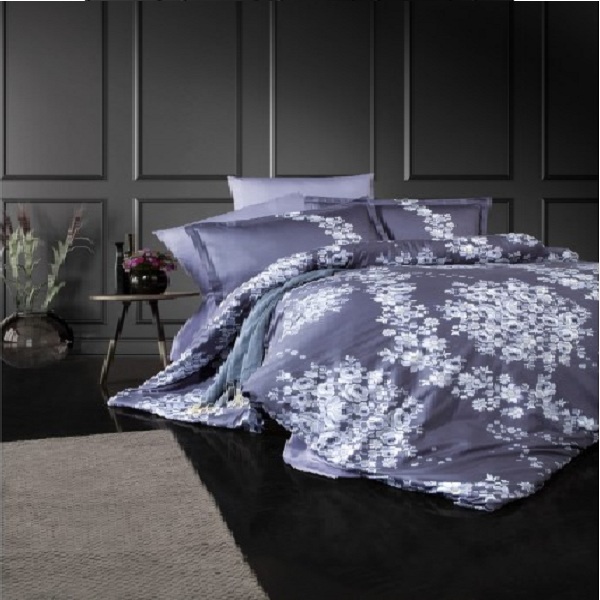 

Постельное белье Clasy Saten евро 200*220 Melrose v2, Турция Код 8806