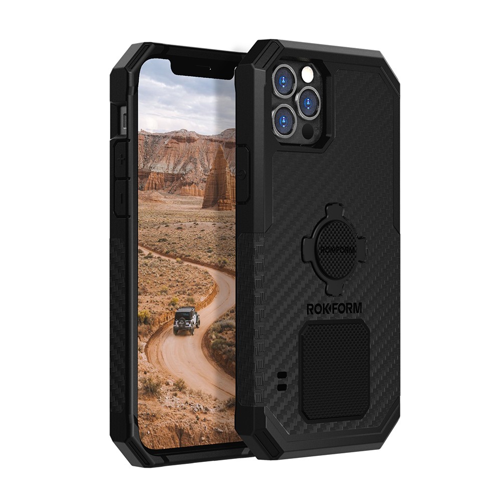 

Чехол противоударный ROKFORM для iPhone 12 / iPhone 12 Pro (6.1") Rugged Case - Black 307301P