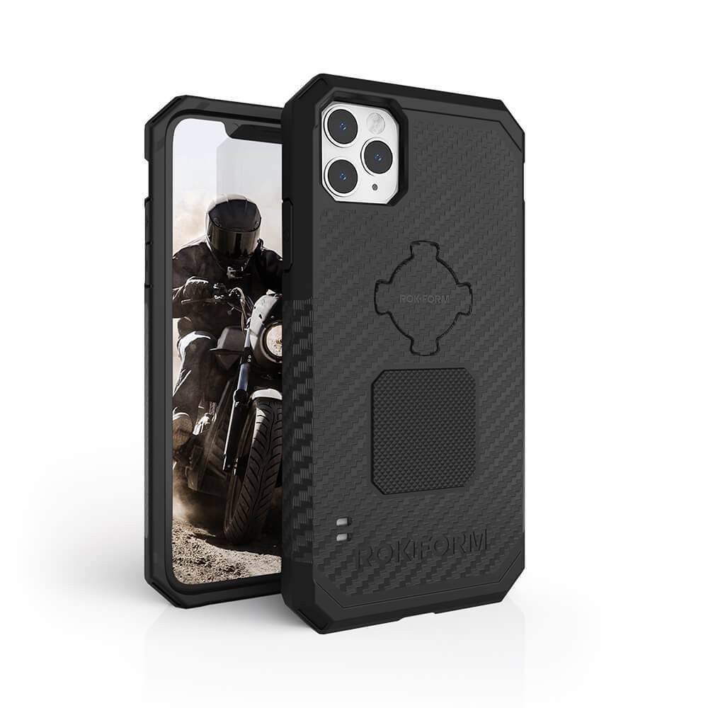 

Чехол противоударный ROKFORM для iPhone 11 Pro Max Rugged - Black 306801P
