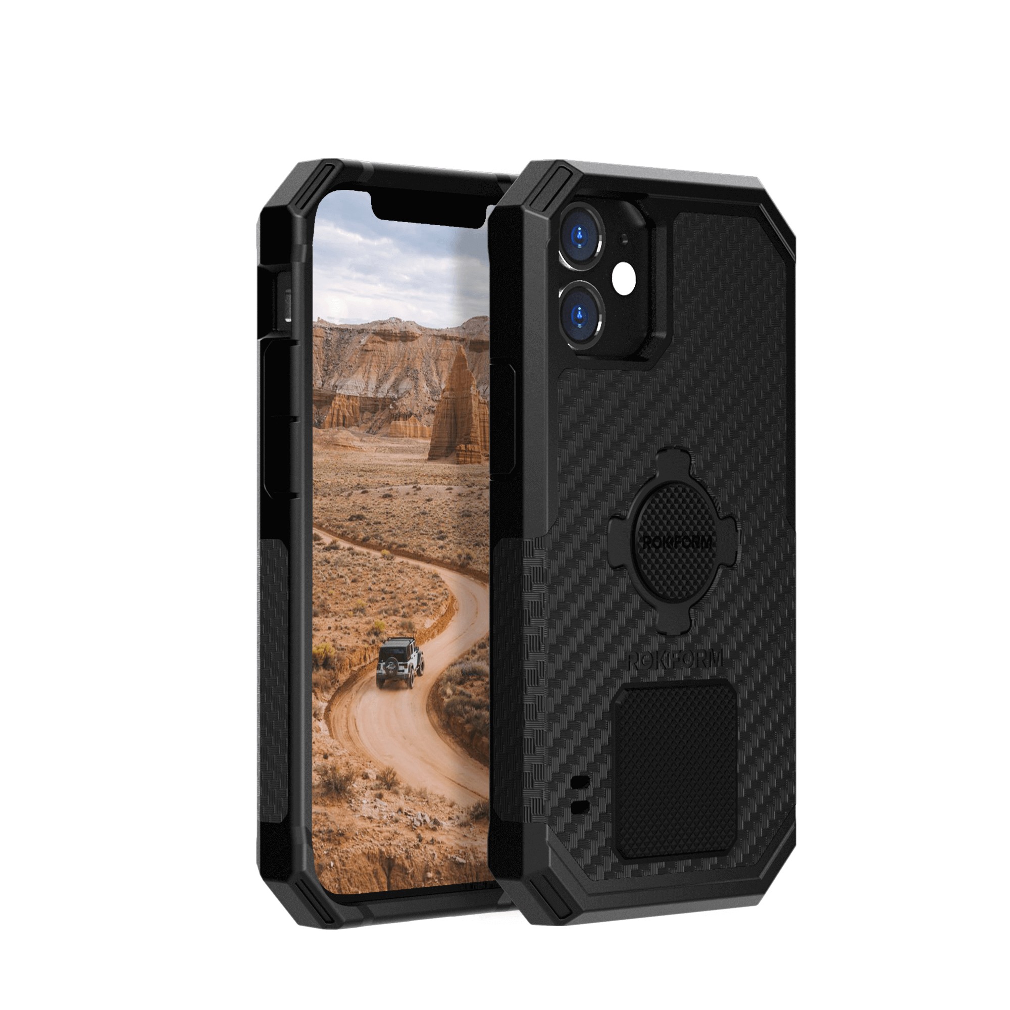 

Чехол противоударный ROKFORM для iPhone 12 Mini (5.4") Rugged Case - Black 307201P