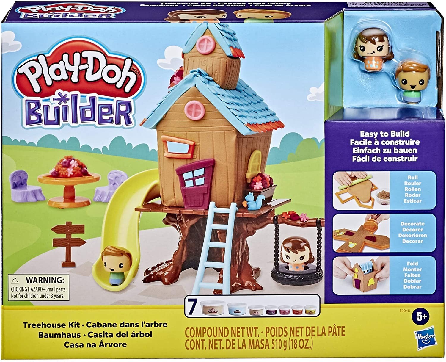 

Ігровий набір Hasbro Play-Doh Будиночок на дереві (E9048)