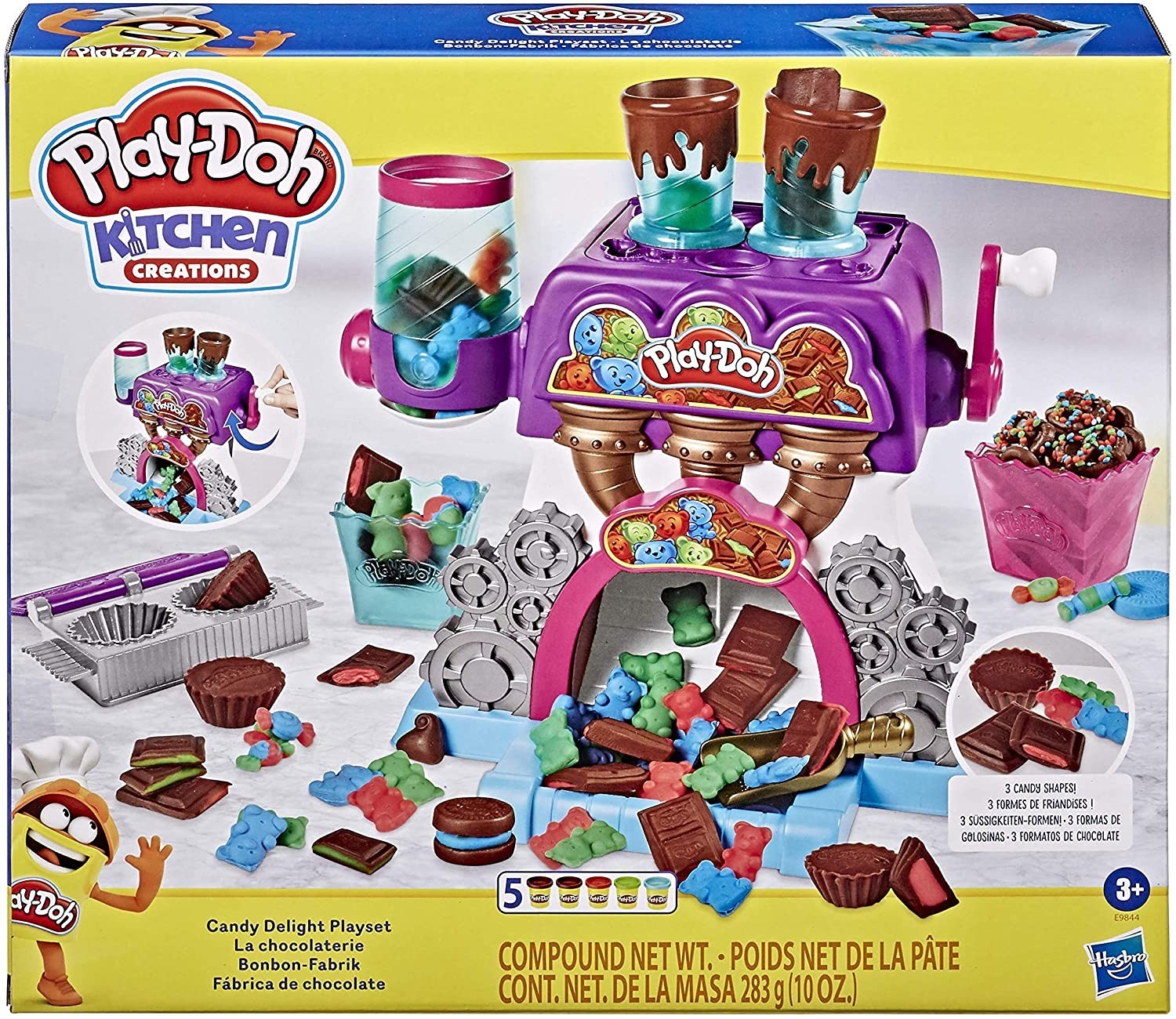 

Ігровий набір Hasbro Play-Doh Фабрика цукерок (E9844)