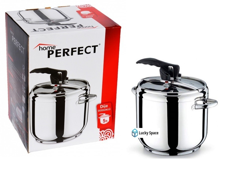 

Кастрюля скороварка Home Perfect 5л нержавеющая сталь с индукцией