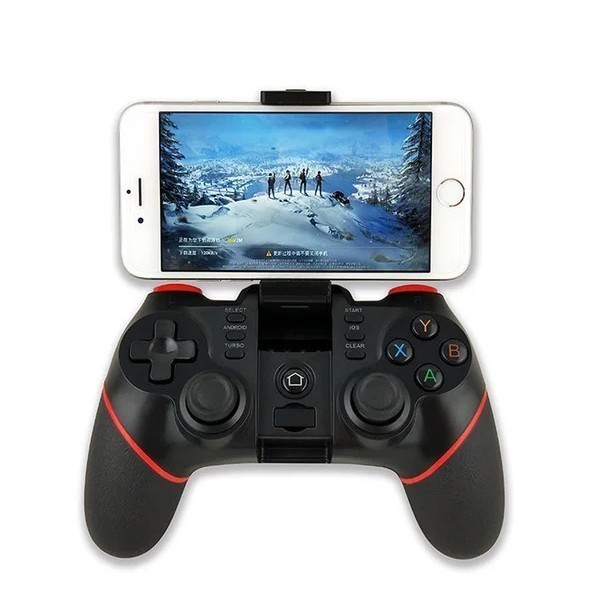 

Беспроводной джойстик Terios T6 PLUS Bluetootht геймпад для PC iOS Android Smart TV Черный