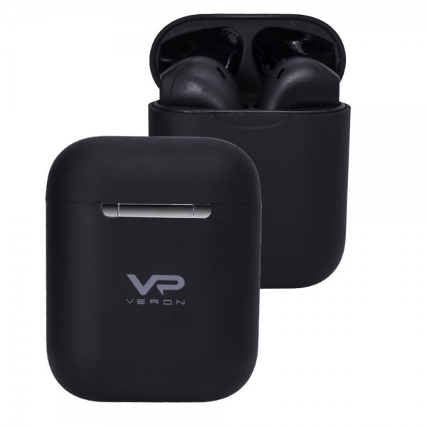 

Беспроводные наушники Veron VR-01 TWS Сенсорное управление Bluetooth 5.0 Черные