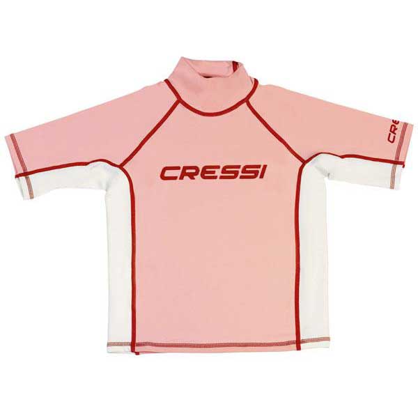 

Футболка детская Cressi sub Rash Guard Short бело-розовая Бело-розовый 12/13 лет