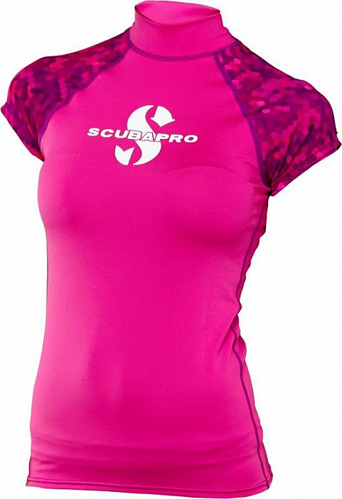 

Футболка Scubapro Rash Guard Women фламинго Фламинго M