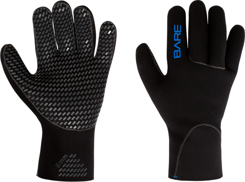 

Перчатки Bare Glove 3 мм Черный XXL