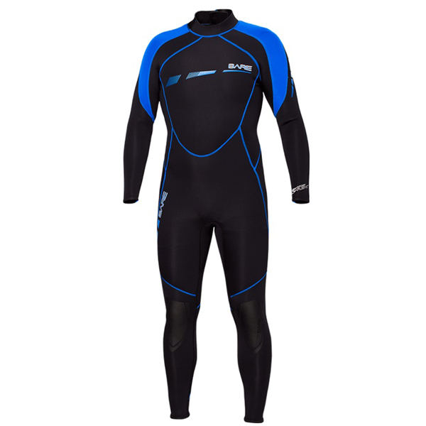 

Гидрокостюм Bare Sport S-Flex Full 3-2mm черно-синий Черно-синий S