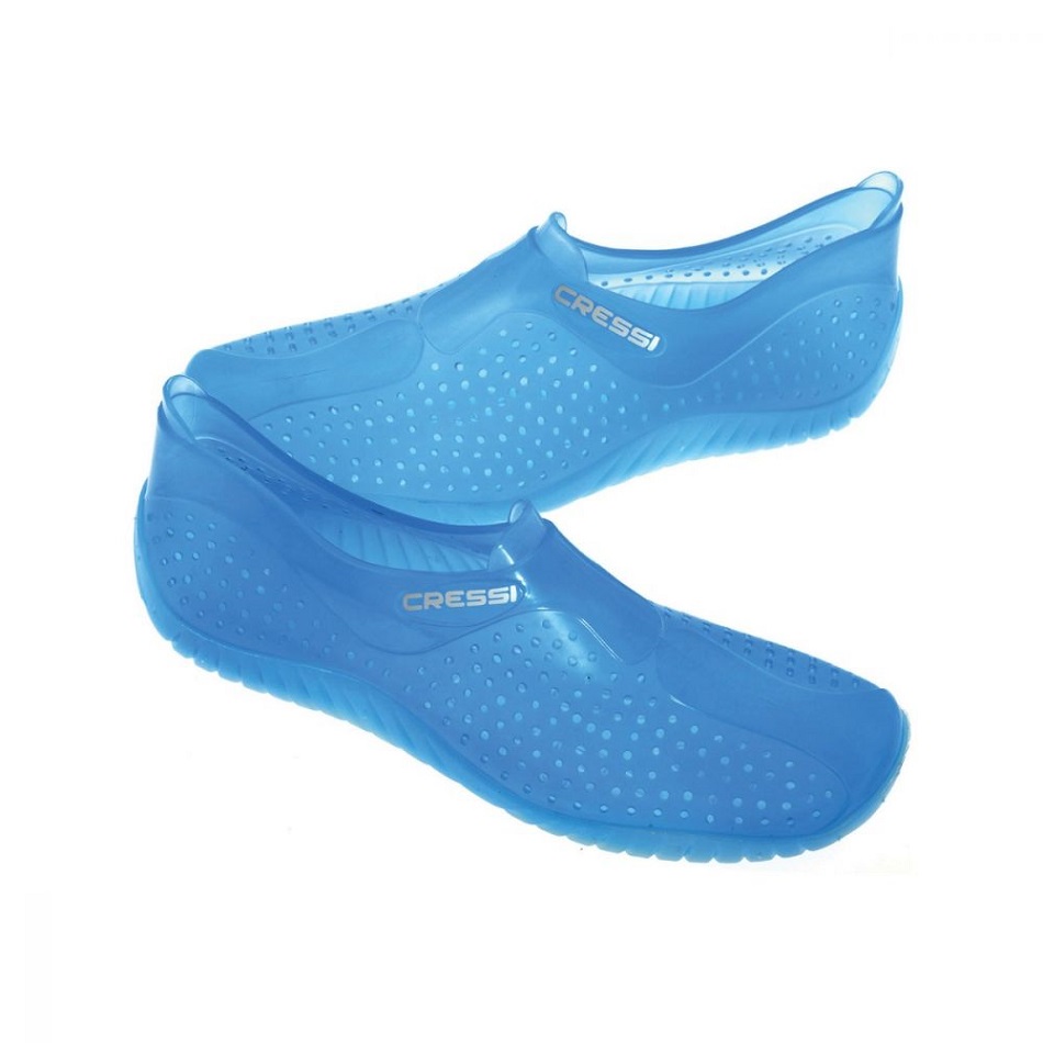 

Тапочки Cressi Sub Water shoes резиновые голубые Голубой 35
