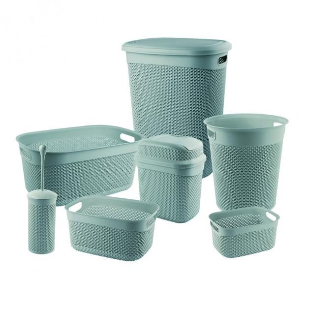

Набор для ванной комнаты Ucsan plastik Drop Design M-3029 7 предметов