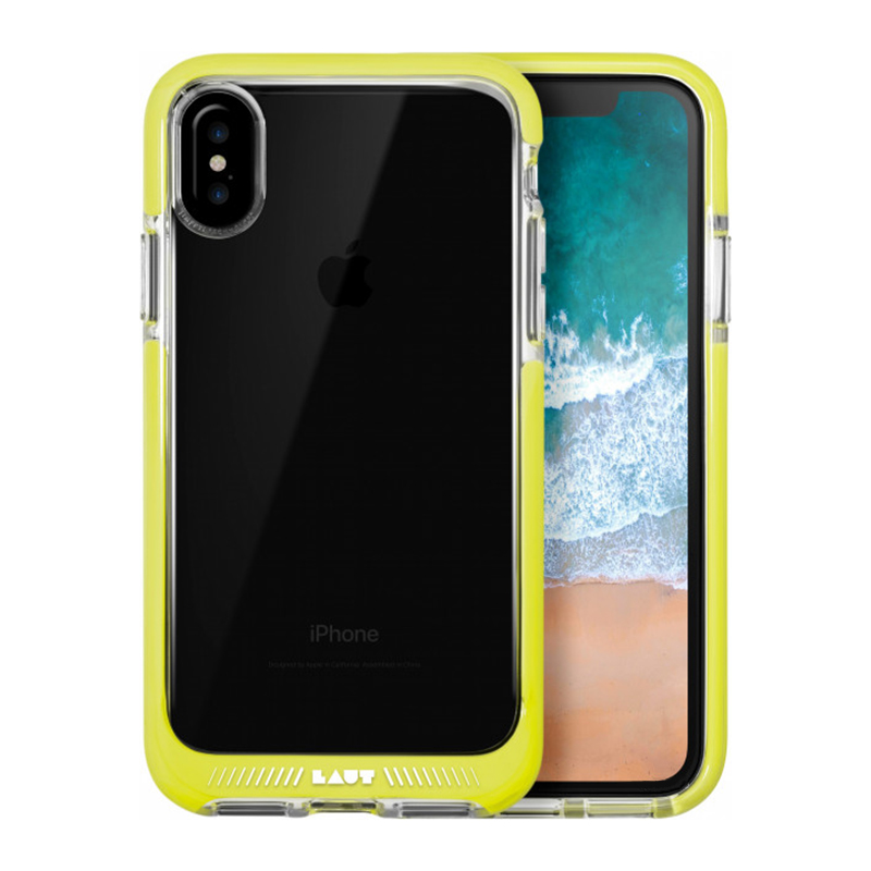 

Чехол LAUT FLURO для iPhone X/XS Yellow