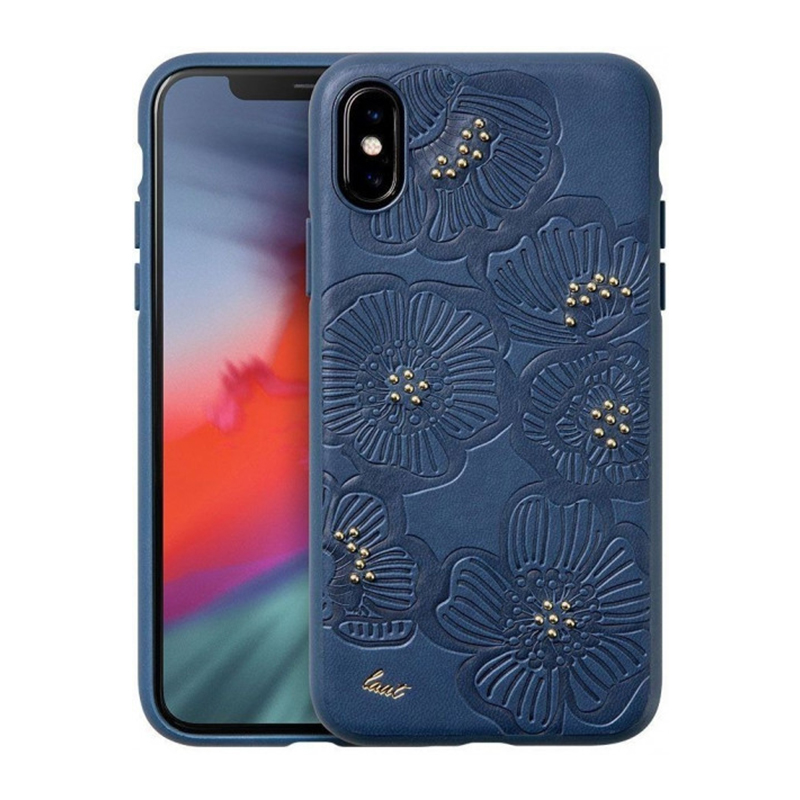 

Чехол LAUT FLORA для iPhone X/XS Blue (LAUT_IP18-S_FL_BL)