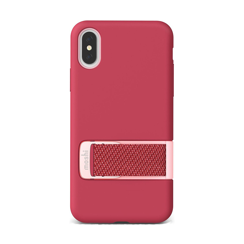 

Чехол Moshi Capto Slim Case with MultiStrap Raspberry Pink для iPhone XS Max