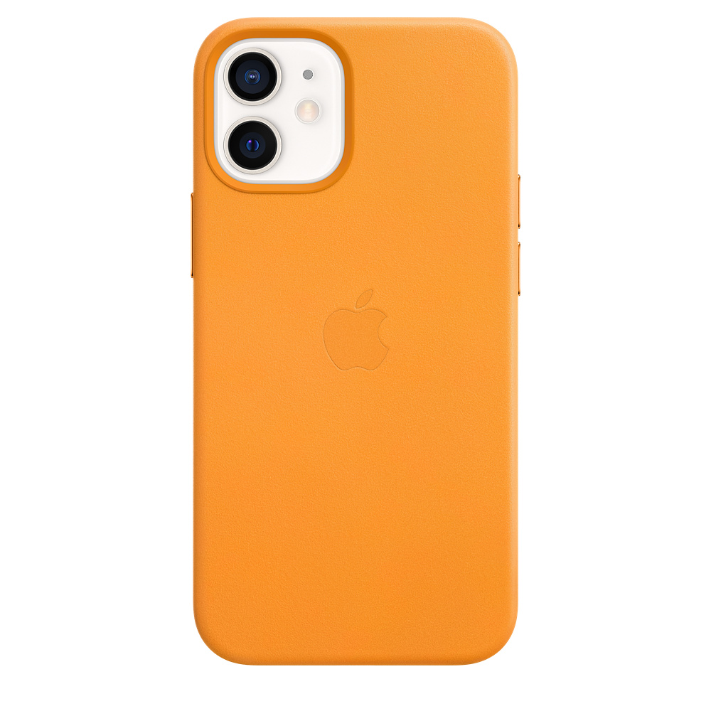 

Чехол iSpack Leather Case для iPhone 12 mini California Poppy OEM