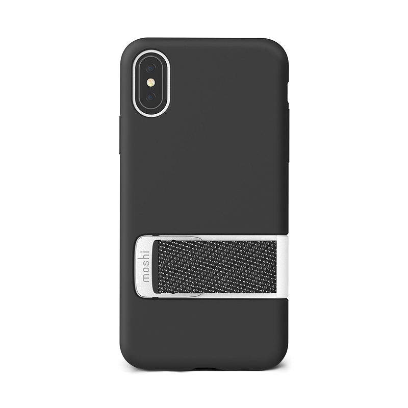 

Чехол Moshi Capto Slim Case with MultiStrap Mulberry Black для iPhone XS/X