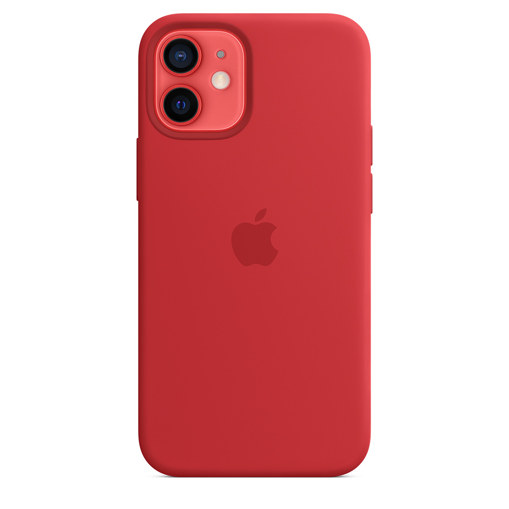

Чехол iSpack Silicone Case для iPhone 12 mini RED without MagSafe OEM