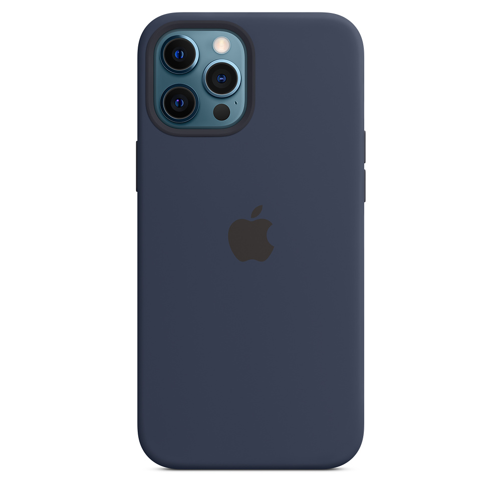 

Чехол iSpack Silicone Case для iPhone 12 Pro Max Deep Navy without MagSafe OEM