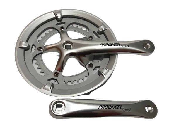 

Шатуны Prowheel CHARIOT 53-39 170mm пластиковая защита,серебро