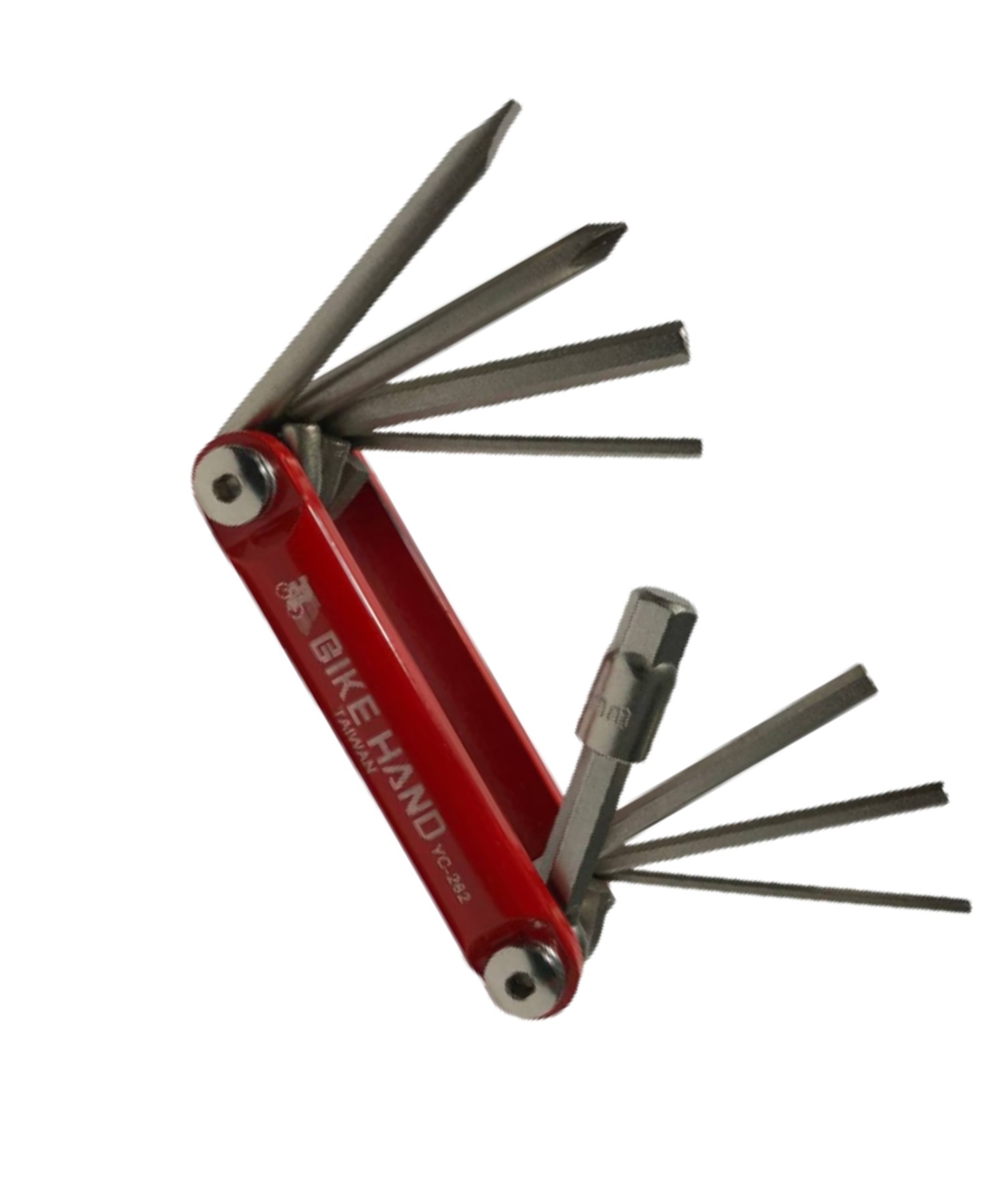 

Набор шестигранников, мультитул BikeHand YC-262 красный
