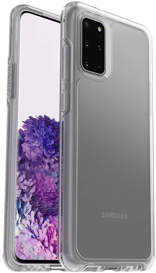 

Противоударный защитный чехол бампер OtterBox SYMMETRY CLEAR SERIES прозрачный для Samsung Galaxy S20+/Galaxy S20+ 5G