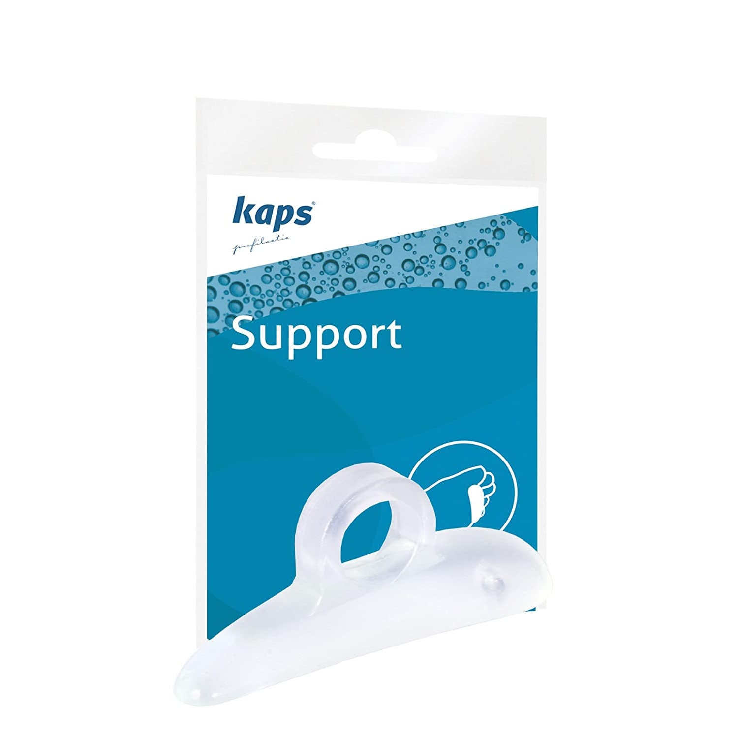 

Ортопедическая гелевая подпорка под пальцы левой ноги Kaps Support, маленький размер (S)