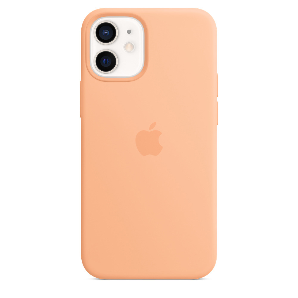 

Чехол iSpack Silicone Case для iPhone 12 mini Cantaloupe with MagSafe OEM