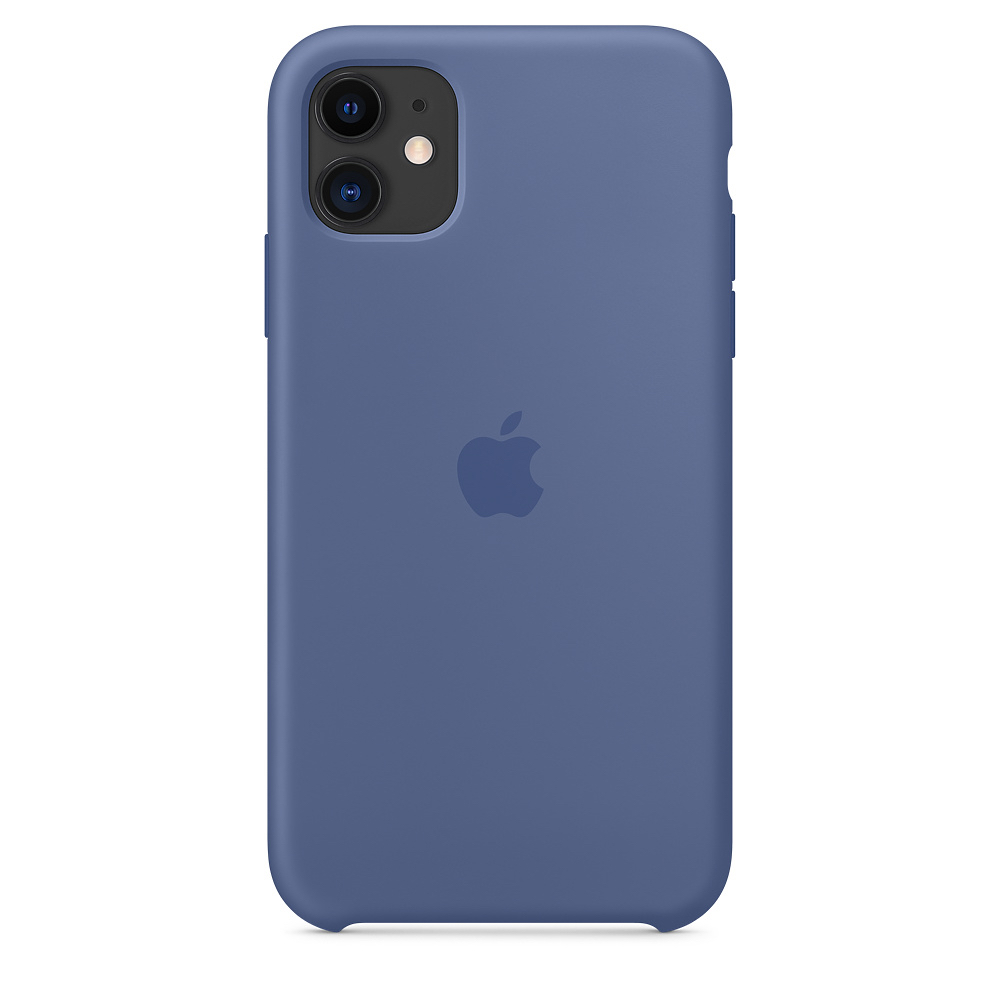 

Чехол iSpack Silicone Case для iPhone 11 Linen Blue OEM
